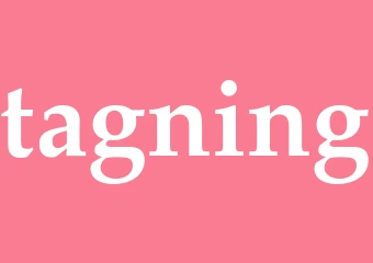 Synonym tagning