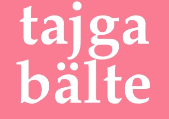 Synonym tajgabälte