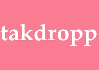 Synonym takdropp