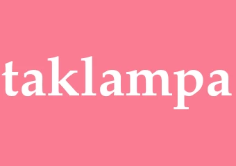 Synonym taklampa
