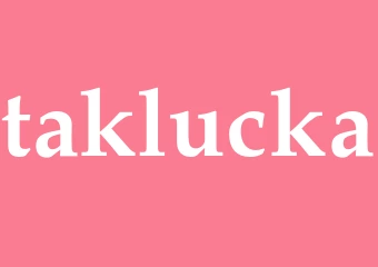 Synonym taklucka