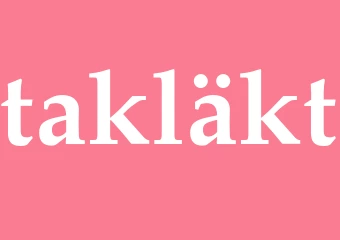 Synonym takläkt