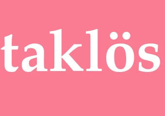Synonym taklös