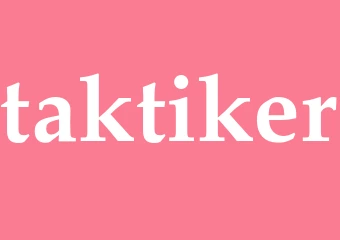 Synonym taktiker