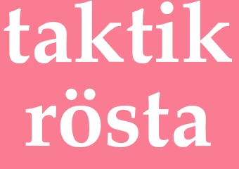 Synonym taktikrösta