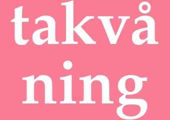 Synonym takvåning