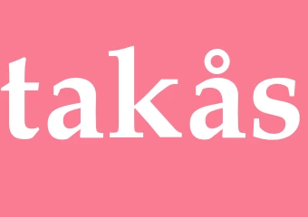 Synonym takås