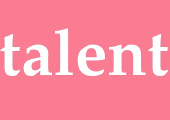 Synonym talent