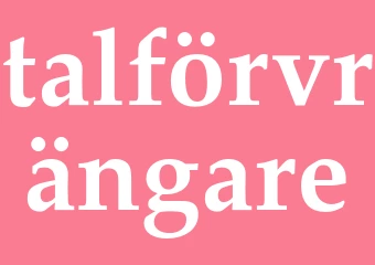 Synonym talförvrängare