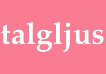 Synonym talgljus