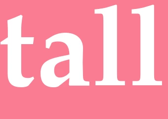 Synonym tall