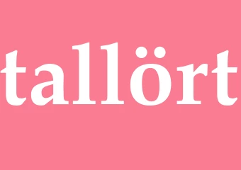 Synonym tallört