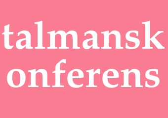 Synonym talmanskonferens