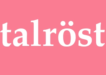 Synonym talröst