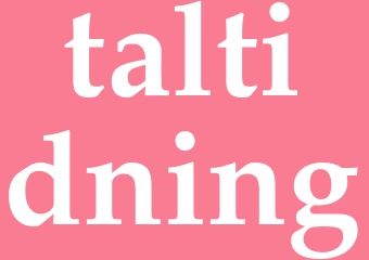 Synonym taltidning