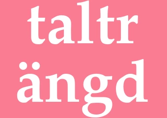 Synonym talträngd
