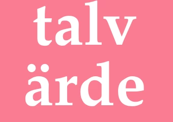 Synonym talvärde