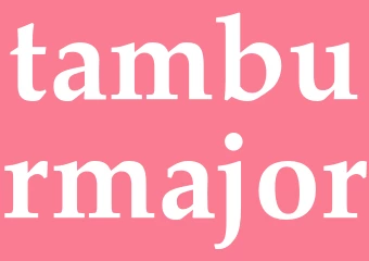 Synonym tamburmajor