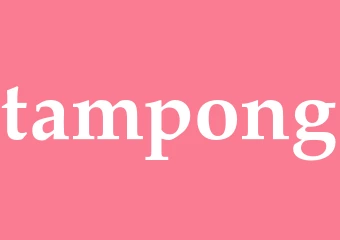 Synonym tampong