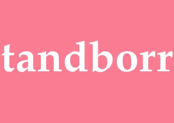 Synonym tandborr
