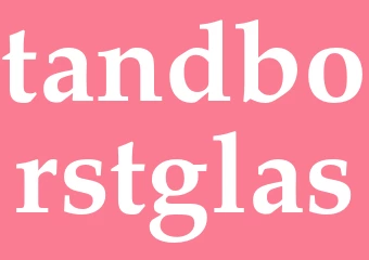 Synonym tandborstglas