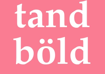 Synonym tandböld