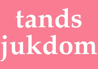 Synonym tandsjukdom