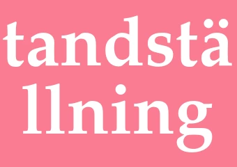 Synonym tandställning