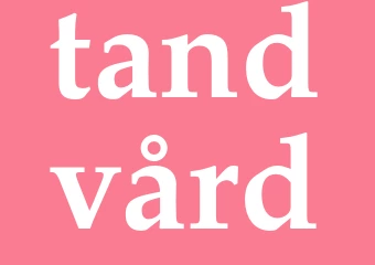 Synonym tandvård