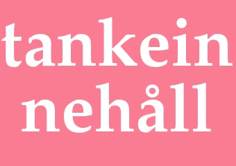 Synonym tankeinnehåll