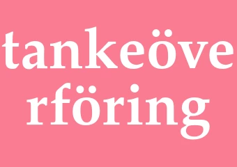 Synonym tankeöverföring