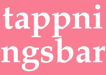 Synonym tappningsbar