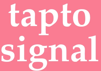 Synonym taptosignal