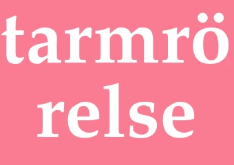 Synonym tarmrörelse