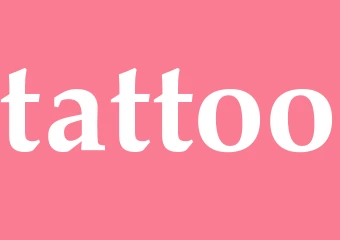 Synonym tattoo