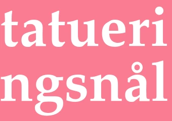 Synonym tatueringsnål
