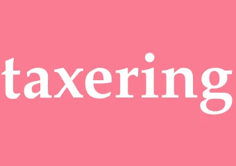 Synonym taxering