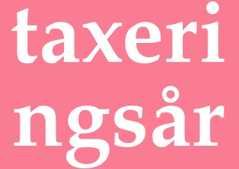 Synonym taxeringsår
