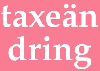Synonym taxeändring