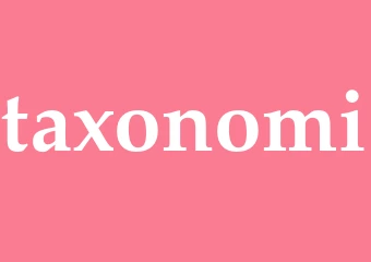 Synonym taxonomi