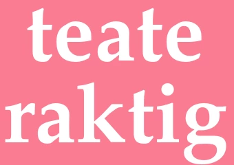 Synonym teateraktig