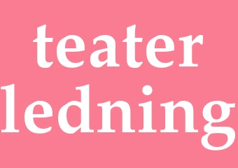 Synonym teaterledning
