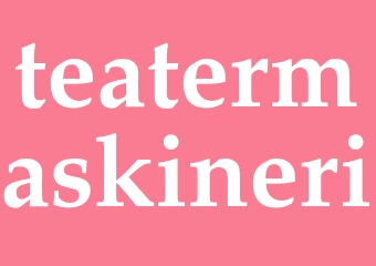 Synonym teatermaskineri