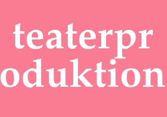 Synonym teaterproduktion