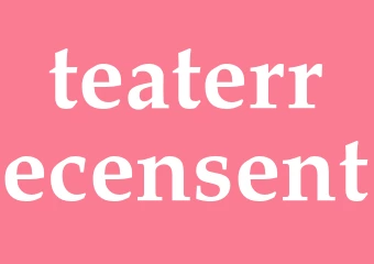 Synonym teaterrecensent