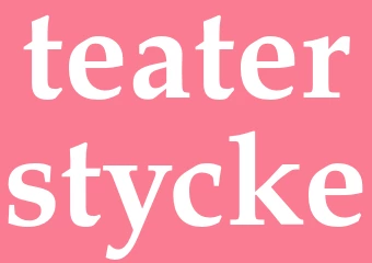 Synonym teaterstycke