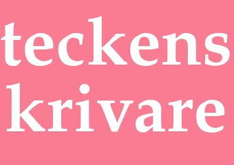 Synonym teckenskrivare