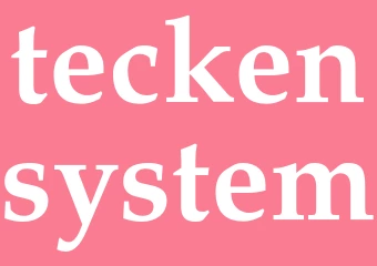 Synonym teckensystem