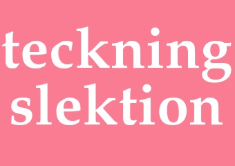 Synonym teckningslektion