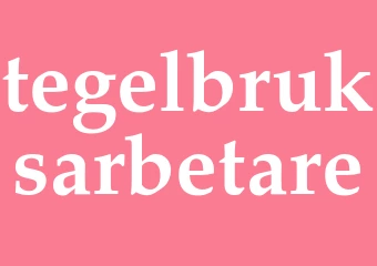 Synonym tegelbruksarbetare